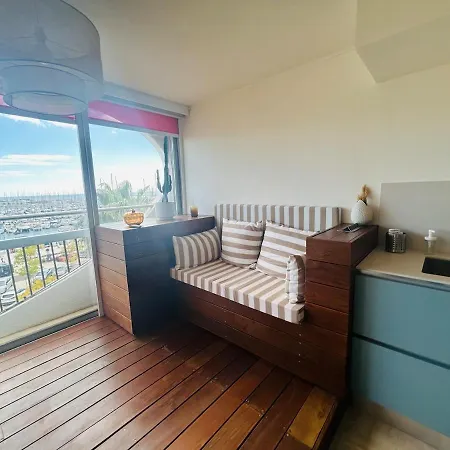 Apartment Grand T2 Magnifique Vue Sur Le Port Parking Clim Wifi