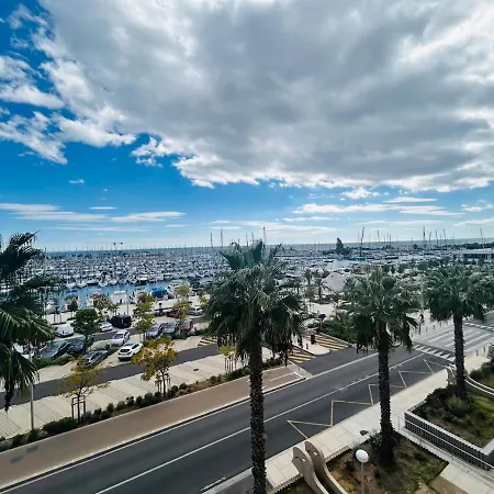 Apartman Grand T2 Magnifique Vue Sur Le Port Parking Clim Wifi La Grande-Motte